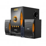 Sistem audio 2.1 Akai, bluetooth, 40W RMS, tuner FM, negru  [ SS032A-3515 ]